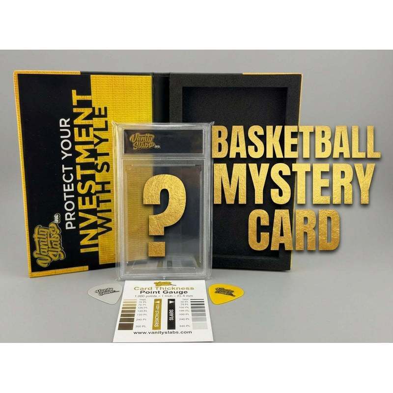 Panini Basketball Mystery Hit Single Slab – Slabbed Basketball Card in Display Case | Rookies, Stars, Autographs or Inserts Guaranteed! | Perfect Giftable for Kids & Collectors