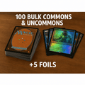 Magic The Gathering Cards Bundle Variety Bulk Lot 100+ Authentic/Real Cards