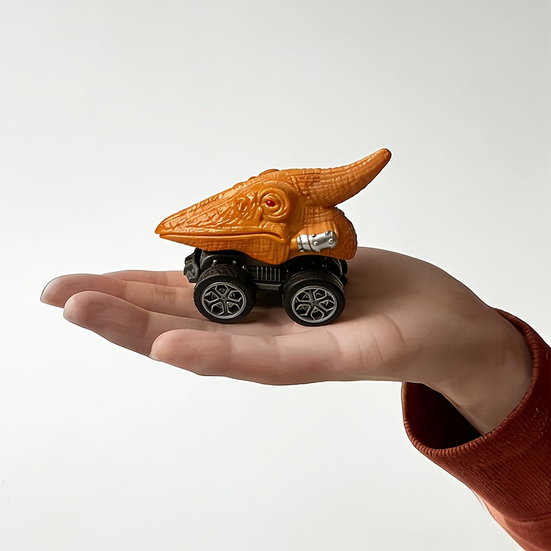 Car Toy Set, Dinosaur Truck Children's Toy Tyrannosaurus Rex Model, Dinosaur Car Combination, Boy Toy Car Gift, Birthday Small Random Dinosaur