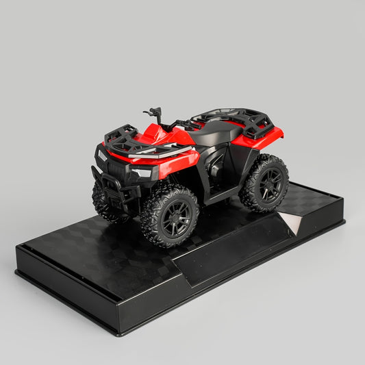 Rmzcity 1:36 Scale Simulation ATV Beach Off-Road Motorcycle Model - A Collectible Exhibition-Grade Static Display Made of Zinc Alloy, Featuring Openable Doors And Intricate Details