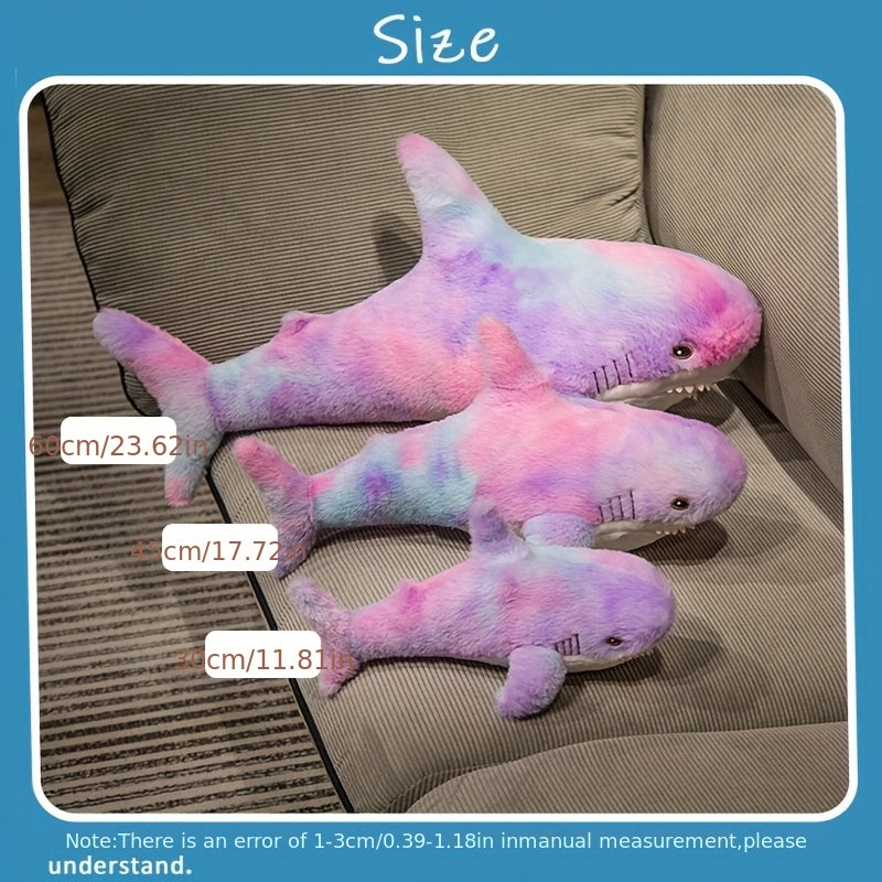 61cm/21.04in Shark Stuffed Animal Plush Toy, Cute Shark Toy Plush Pillow, Soft, Shark Plush, Sea Animal, Doll Gift, Suitable for Boys, Girls, Kids, Adults