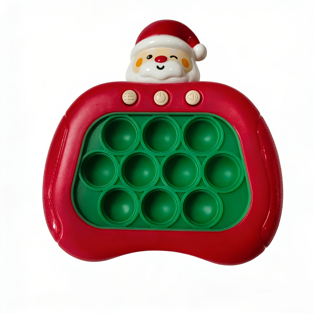 Christmas And Halloween Gifts Kids' Interactive Pop-Up Brain Games - Fun Animal-Shaped Memory Training Toy To Boost Focus, Logic, And Relax, Durable Plastic Material In Red, Green, White, And Pink, Fun Brain Game