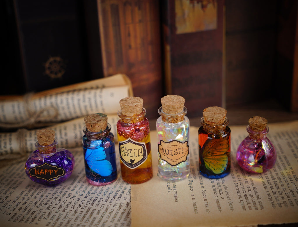 [Halloween Christmas Birthday] DIY Magic Potion Craft Kit, Wizard Potion Bottles Making Set, Fantasy Wizard Themed Arts And Crafts for Kids 6+, Halloween Christmas Birthday Gifts, Party Creative Activities