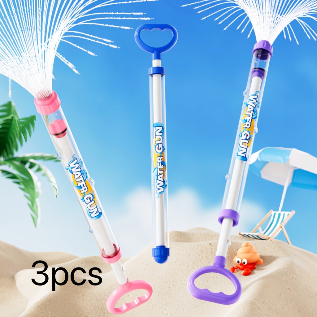 3 Summer Fireworks Water Gun Toys Suitable for Outdoor Swimming Pools, Beach Party Game Props, Water Fights in Pools, Photo Props, Boys and Girls Birthday Surprise Gifts
