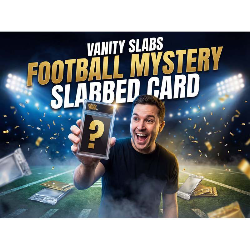PANINI Football Random Single Hit Slab | Inside is a Rookie, Star, Autograph or Insert Guaranteed! | Perfect Gift for Kids & Collectors of All Ages