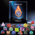 Blind Box - 7pcs Random Style Boutique Mystery Dice Set, Surprise Box Of DND Polyhedral Dice, Wide Range Of Patterns, Gaming Dice, Suitable For Role Playing, Table Party Games, Unique Gifts For Gamer