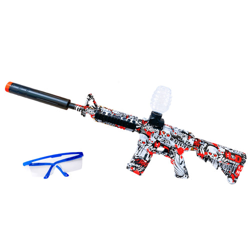 New Electric Fully Automatic Shooting Toy Gun, Outdoor Sports Interactive Game Toy, Rechargeable Portable Gun Toy, Long Battery Life - Suitable for Outdoor And Indoor Team Collaboration Game Toys. Halloween, Christmas, Birthday Party Gifts