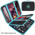 Compatible for D&D Dice Tray Box Compatible for MTG & RPG Tabletop Games - Polyhedral Dice Storage with D20, D12, D10, D8, D6, D4 Holder for DND Miniatures Accessories (///)