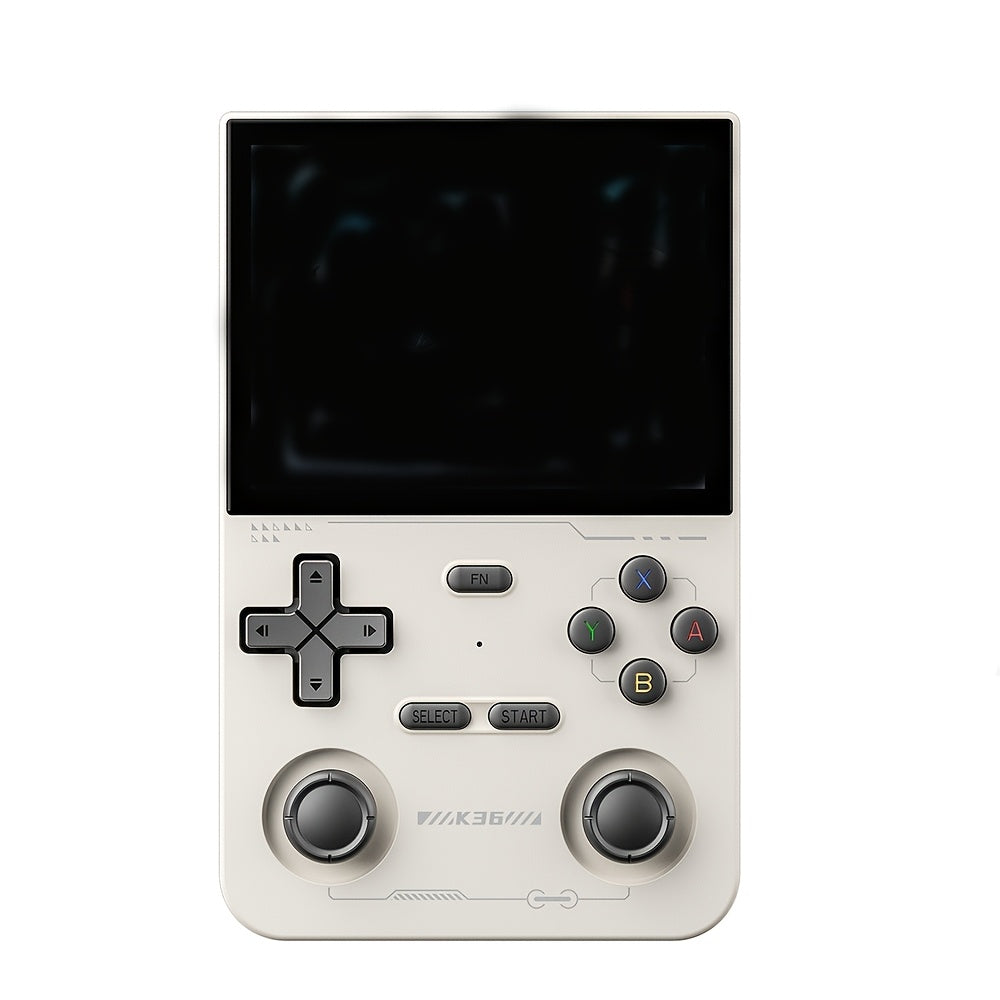 Open Source Portable Handheld Game Console, Ultra Long Battery Life, Pre Installed Emulator, Support for Self Download, 3.5-inch IPS High-definition Screen, Equipped with 64GB TF Card, OTG Socket, Supports Multiple Languages