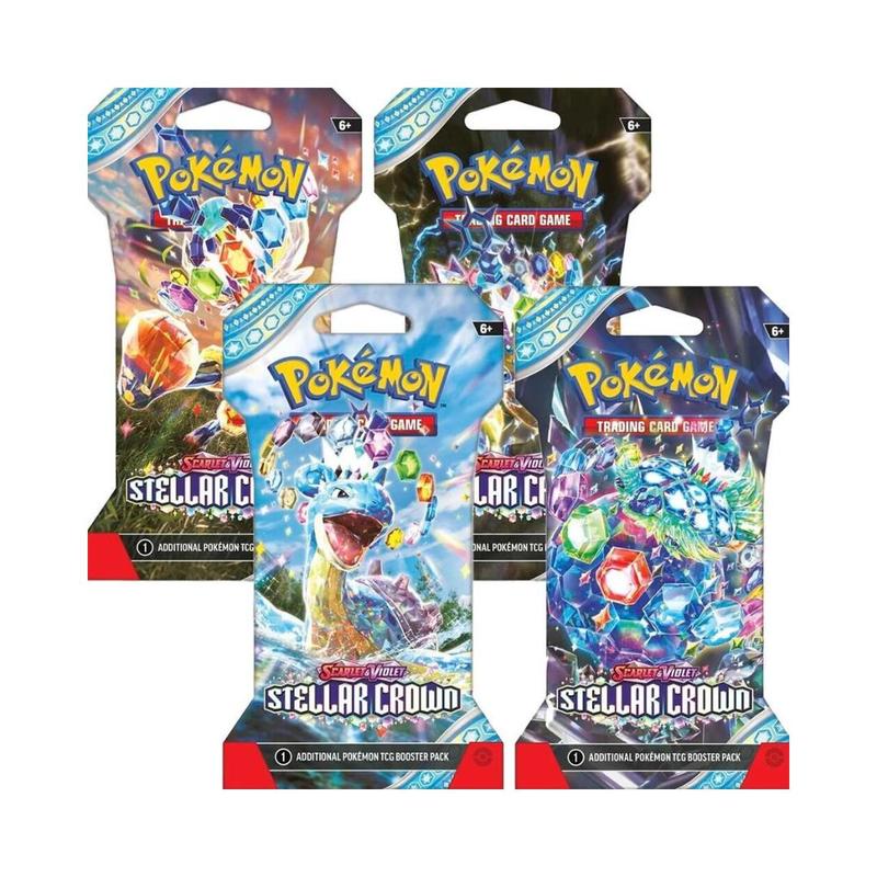 Pokémon TCG: Scarlet & Violet Stellar Crown Sleeved Packs