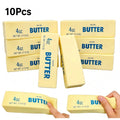 [Butter Squishy Toys] 10-Pack Butter Squishy Toys - Super Soft Slow-Rising Butter Sticks, Realistic Food Squishies Fidget for Decompression, Anxiety Relief & Sensory Play
