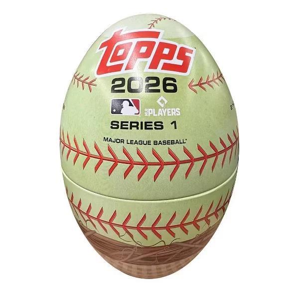2026 Topps Series 1 Baseball Holiday Tin (Egg) – 59 Cards + Exclusive Variations