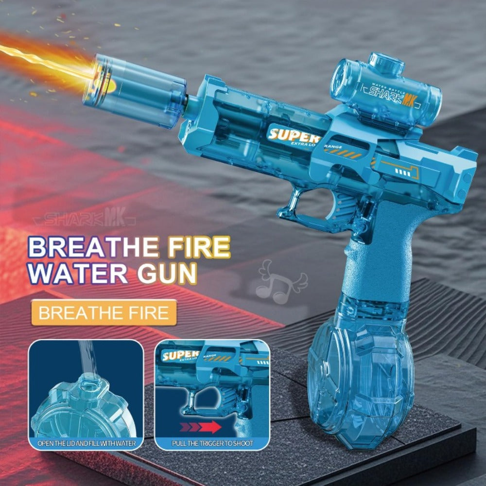 New Electric Water Gun Toys, Automatic Water Guns, Children's Large Capacity Water Guns, Perfect Outdoor Water Guns for Swimming Pools, Beaches, Lawns in Summer - Fun Gifts, Birthday Party Gifts