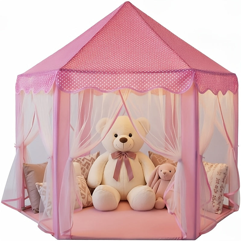 Kids Play Tent Toy Indoor Outdoor Playhouse Princess Castle Tent for Boys Girls Toddler, Room Decor,home Decor,Large Toy House with Storage Bag, Birthday Holiday Gift