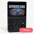 Authentic R36S ArkOs 128GB Game Console Retro Handheld 3.5 Inch IPS Screen Portable Gaming Device