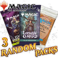 Magic: The Gathering Card Game | 3 Booster Pack Bundle (Random Assortment) | Authentic Magic: The Gathering TCG Packs | Perfect Gift for Players & Collectors