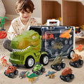 Car Toy Set, Dinosaur Truck Children's Toy Tyrannosaurus Rex Model, Dinosaur Car Combination, Boy Toy Car Gift, Birthday Small Random Dinosaur
