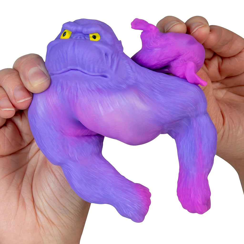 [4PCS Squishy Monkeys] 4PCS/PACK Mega Gorilla Squishy Monkey Stretchy Squishy Funkee Monkee Mega Gorillas - Stretch, Squish, And Even Squeeze - The Filling Material Is PVA Sponge, Not Sand. Random Color