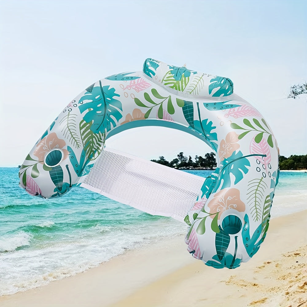 Inflatable Pool Noodle Chair, 3 Packs Stripes Design Pool Floats Noodle Sling Floatie, Swimming Party Floating Chair for Adult Party Summer Water Fun, Pool Deals