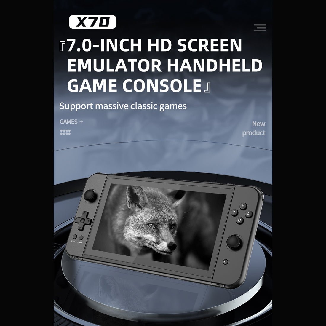 Powkiddy X70 Retro Handheld Game Console