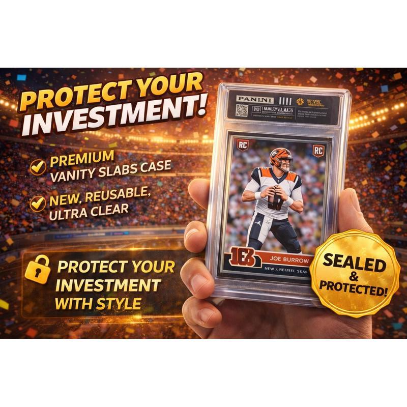 PANINI Football Random Single Hit Slab | Inside is a Rookie, Star, Autograph or Insert Guaranteed! | Perfect Gift for Kids & Collectors of All Ages