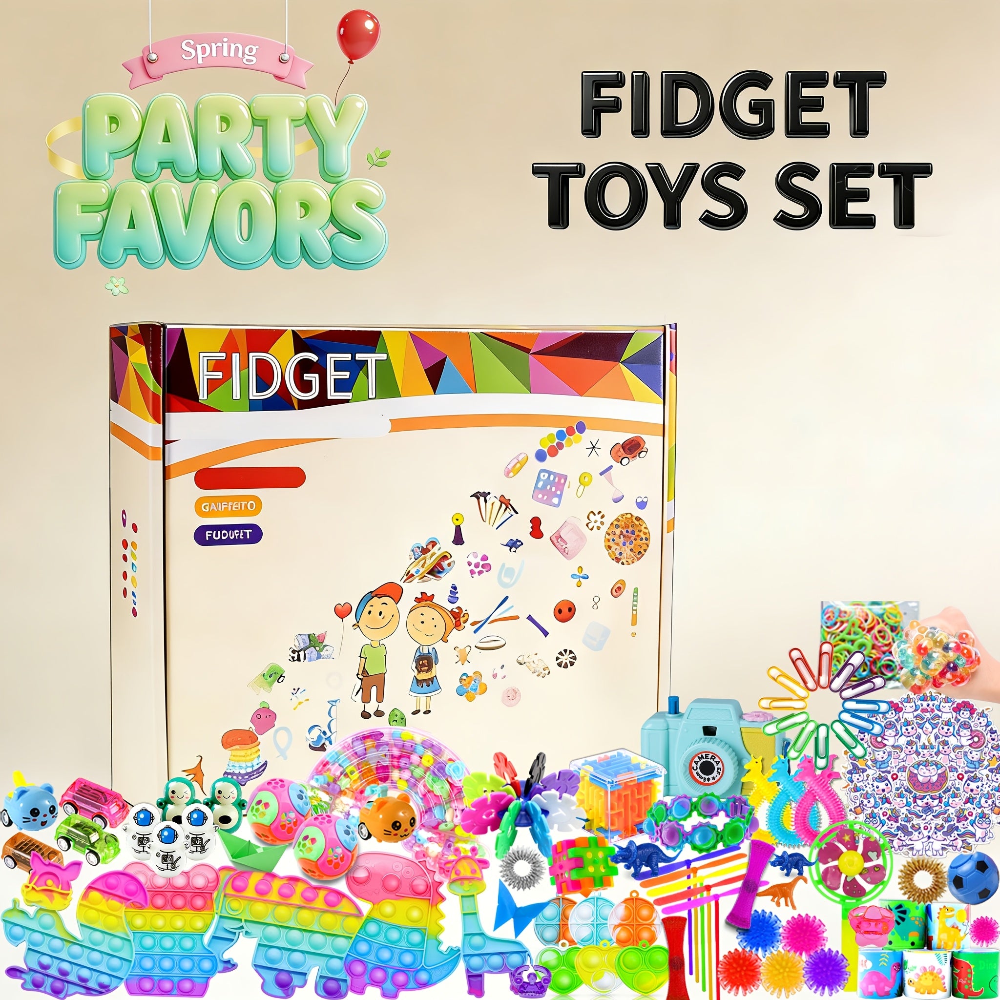 1000pcs Party Favor for Kids, Fidget Toys