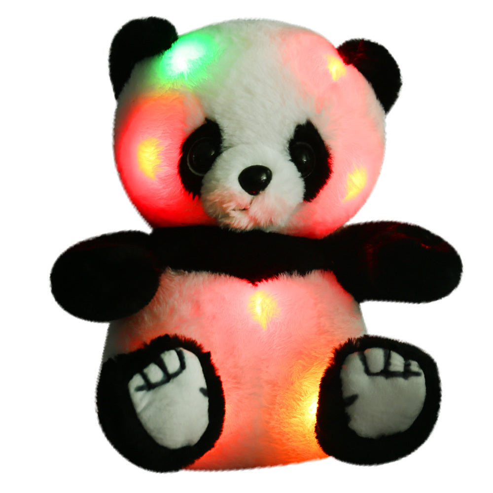 12'' Light Up Panda Stuffed Animals, Kawaii Panda Bear Plush with LED Light, Hugging Toy Gift for Kids Birthday Gift For Boys Girls, Christmas Gifts,Home Decor,Mother's Day