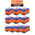 LOVFEN 2000CT Top Loads Card Sleeves - 1000 Hard Plastic & 1000 Soft Sleeves for Baseball, Football Cards - 3" x 4" Trading Card Protectors - Durable Protection for Collectible Sports Memorabilia