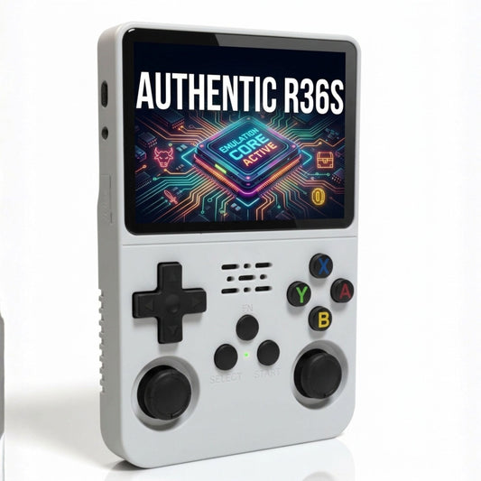 Authentic R36S ArkOs 128GB Game Console Retro Handheld 3.5 Inch IPS Screen Portable Gaming Device