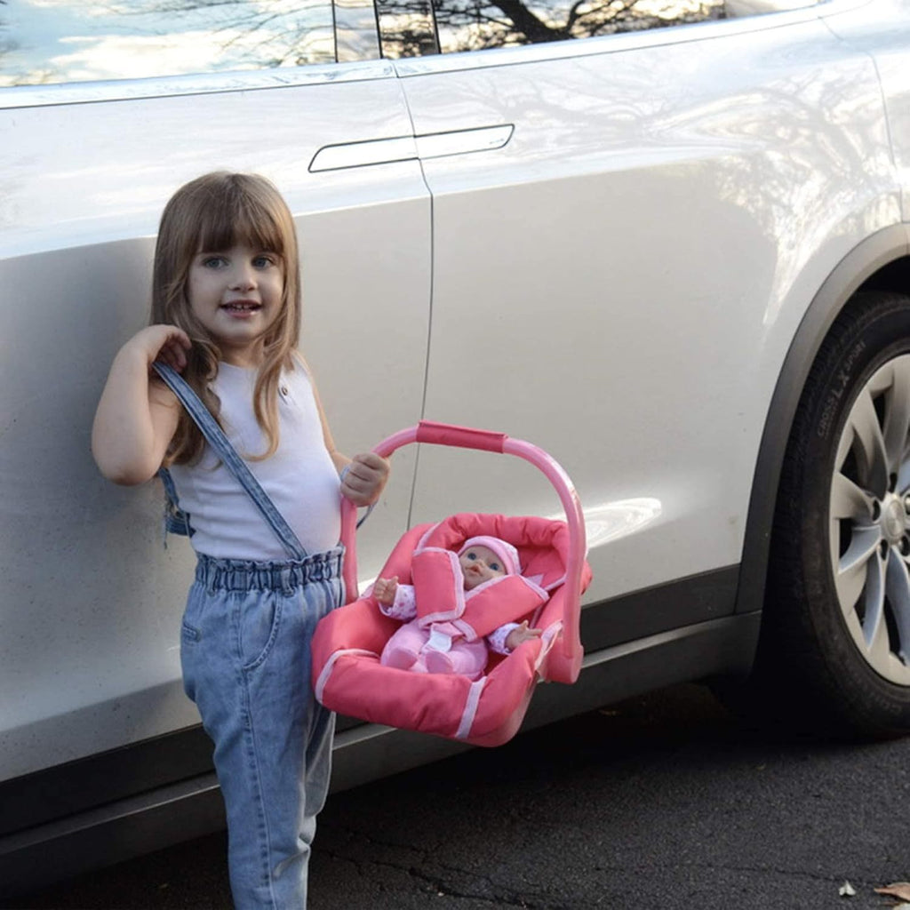 Baby Doll car seat for Dolls Unicorn - Great Baby Doll Accessories for Travel