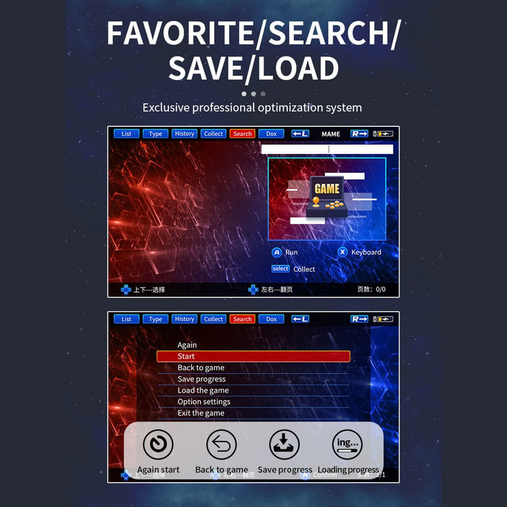 Powkiddy X70 Retro Handheld Game Console