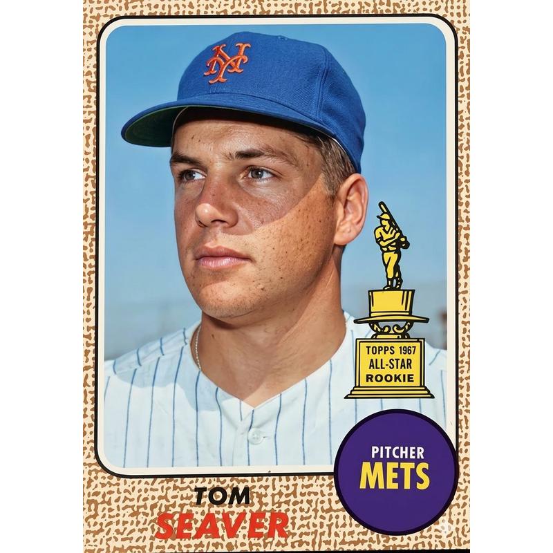 1968 Topps Baseball 598 Card CHASE Break | Get a Chance to Win Nolan Ryan Rookie Card from 1968 Set | Other Top Hits Included | Random Card from Set Encapsulated in Slab