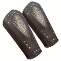 Two-pack of Medieval Color-eraser Snake Wrist Guards in Nordic Viking Style Retro COSPLAY Props