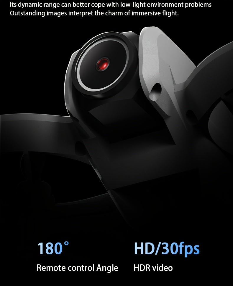 2026 Upgraded 4K Remote Control Drone, One-Key Return with Auto-Hover, Long-Endurance UAV with Two Rechargeable Batteries, Shockproof and Anti-Collision Design, One-Key Tumbling, Optical Flow Vision Auto-Hover Function, WiFi Real-Time Image