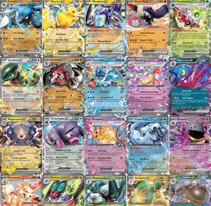 100 Assorted Pokemon Card Lot - 1 GUARANTEED Ultra Rare - Mega Ex/Gx V VMax