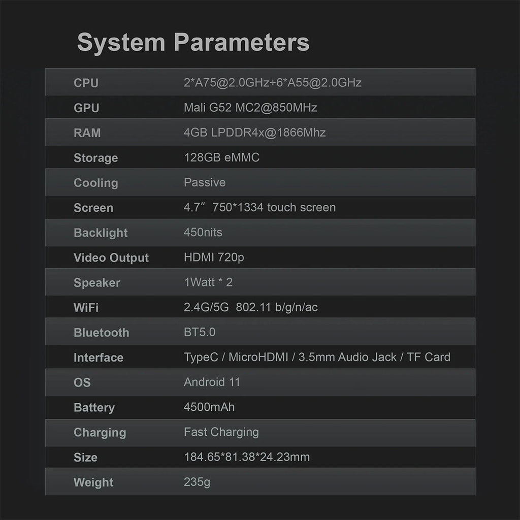 Retroid Pocket 3+ Retro Handheld Console