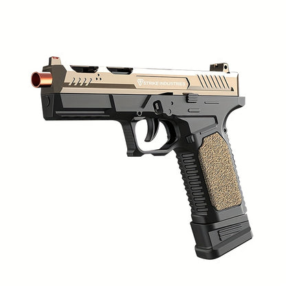 G17 Fully Automatic Rapid Continuous Soft Bullet Gun, with A Variety of Additions, Boys' Outdoor Play Favorites, Shooting Range Equipment | Realistic Pistol Model | Textured Grip Design