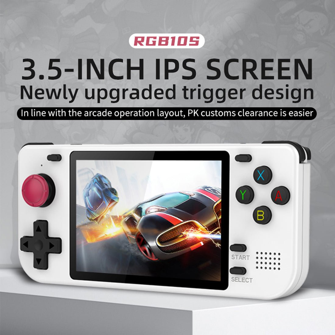 Powkiddy RGB10S Handheld Retro Gaming Console