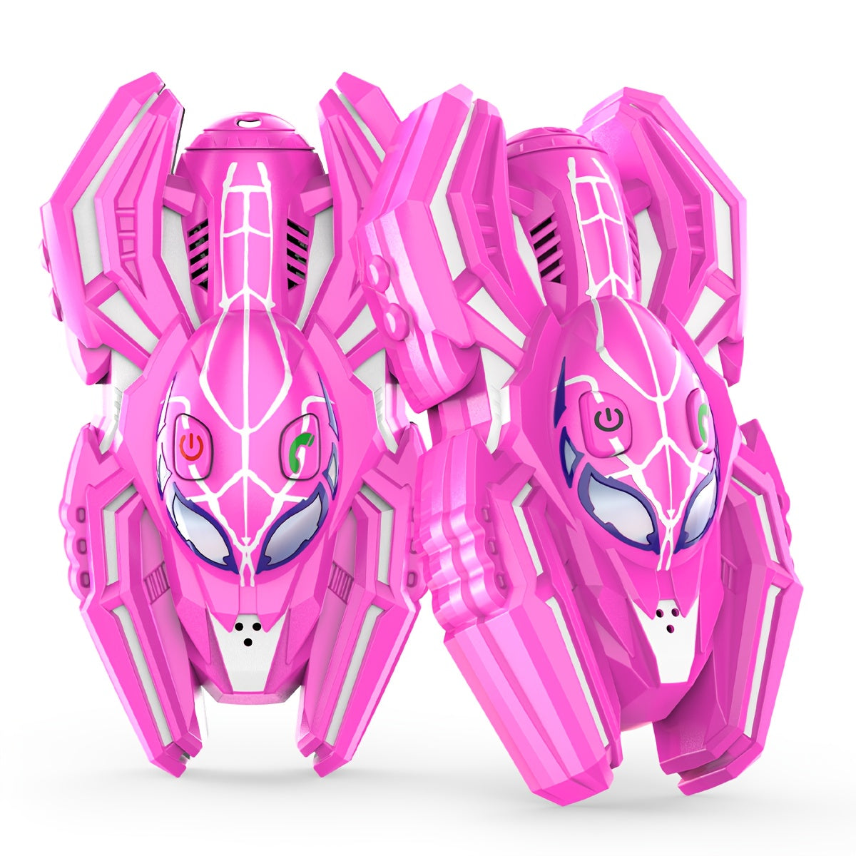 2 Packs Walkie Talkies for Kids, Spider 2-Way Radio Toys for 3 4 5 6 7 8 9 10 11 12 Boys Girls Valentine's Day Easter Back to School Halloween Christmas Birthday Thanksgiving Parent-Child Activities Gifts