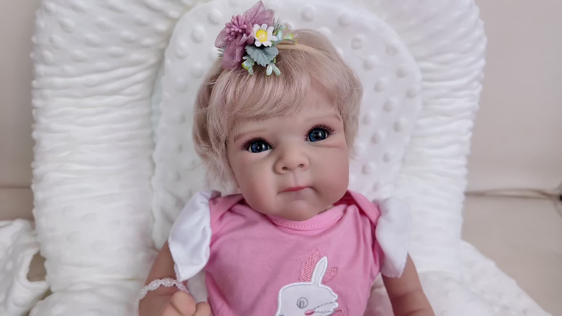 [Perfect Birthday Presents] Completed 16-Inch (42Cm) Reborn Baby Dolls That Appear Lifelike, Handcrafted Realistic Newborn Baby Doll, a Lifelike Baby Girl Toy Suitable for Ages 3 And Up, Perfect for Birthday Presents