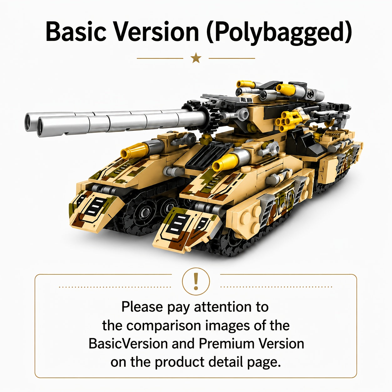 1628pcs 8-in-1 Snow Tank Armored Vehicle Building Blocks Set, Premium Edition with Enhanced ABS Material, 9 Variable Military Models Advanced DIY Construction Kit, Creative Bricks for Adults 14+, Christmas Gift, Halloween Gift Idea, Birthday Present