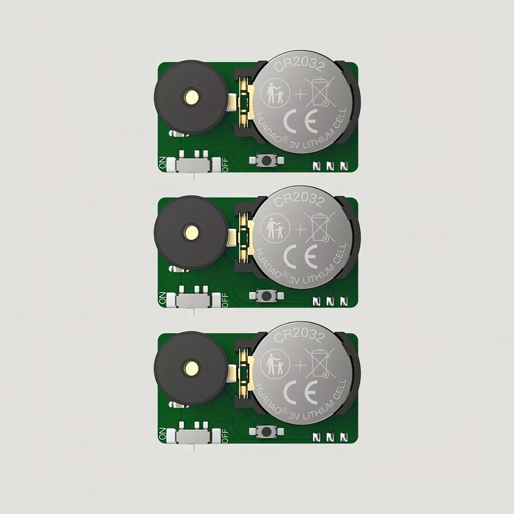 Cricket Sound Prank Device (Set of 3), Will Keep Buzzing for 3 Years, Concealed Prank Noise Maker for Adults