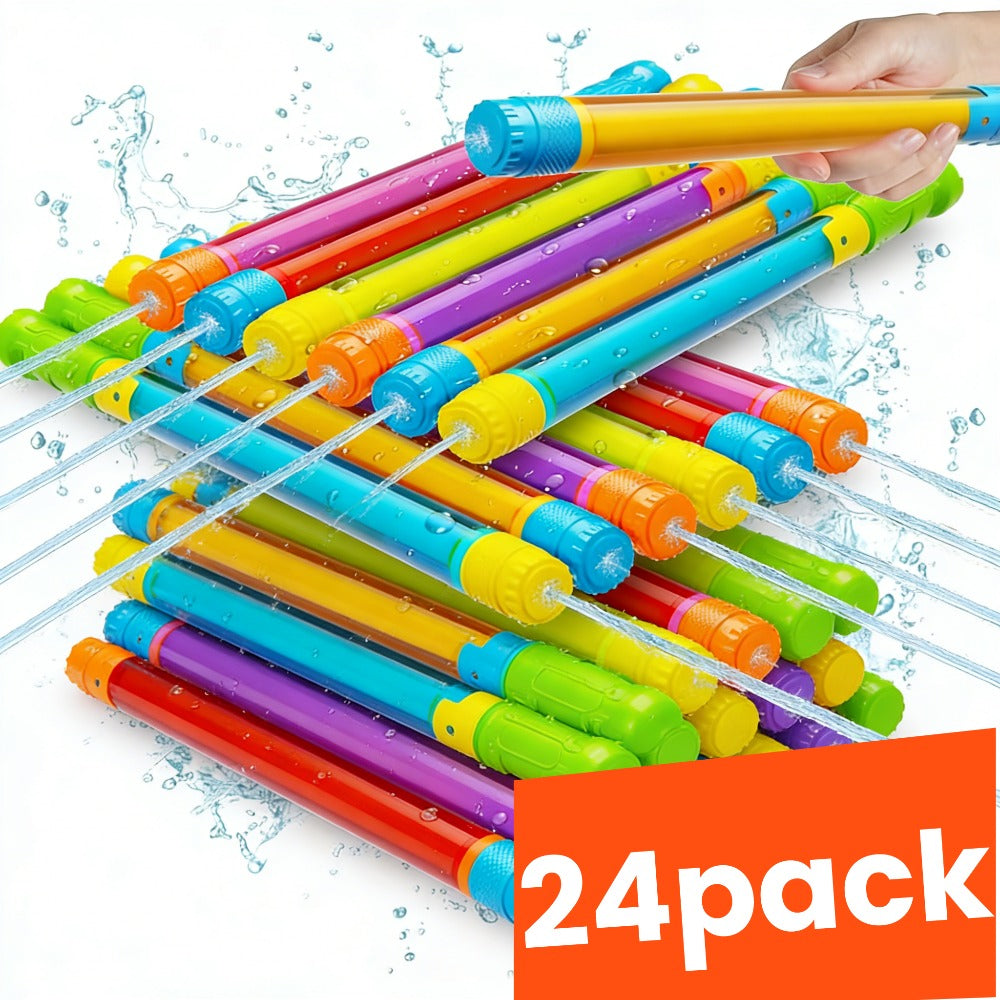 [|Summer Carnival] 4/6/10/24pcs Water Gun Set, Children's Water Guns, Suitable for Summer Pools, Beaches, and Outdoor Water Play, Perfect as a Party Gift