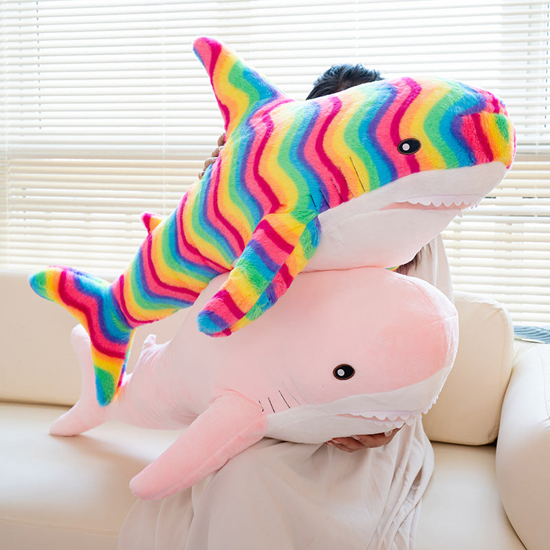 61cm/21.04in Shark Stuffed Animal Plush Toy, Cute Shark Toy Plush Pillow, Soft, Shark Plush, Sea Animal, Doll Gift, Suitable for Boys, Girls, Kids, Adults