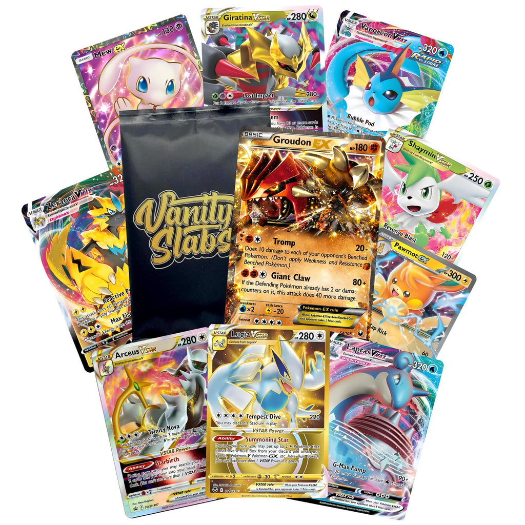 Pokémon Ultra Rare Contender Bundle | 60+ Pokémon Cards | 1 Double or Ultra Rare Hits | 10 Holos/Rares Included | Perfect Gift for Collectors of all Ages & Kids