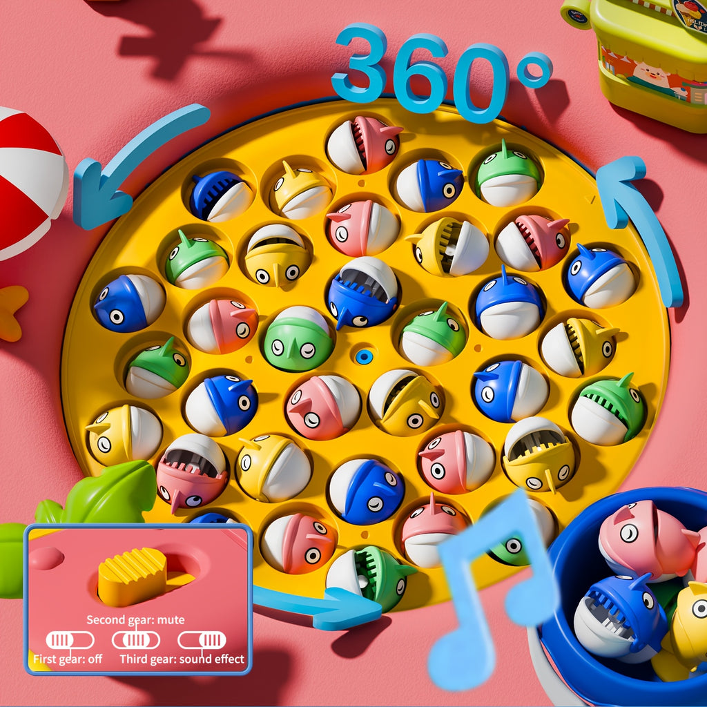 OCEAN 66pcs Magnetic Fishing Game for Kids Toys Boys Ages 3-5 4-6, Magnetic Fishing Toys with Fishing Rods, Birthday Gifts for 3 4 5 6 Year Old Boys Kids, Innovative Toys for Boys 3 to 5 Years 1-8 Players