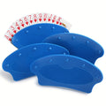 4Pcs Hands Free Plastic Playing Card Holder for Seniors Adult Card Holder Rack Family Card Game Holders