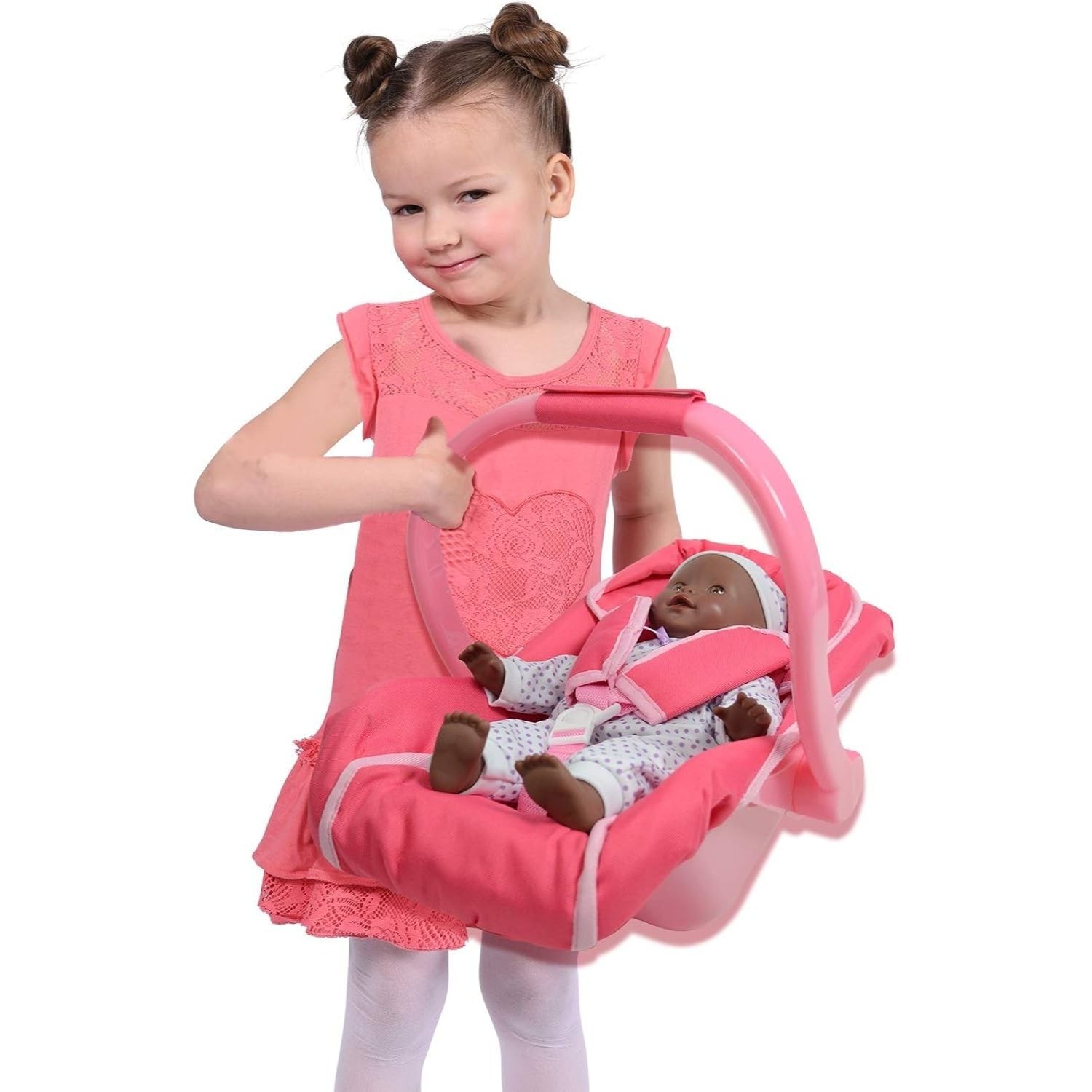 Baby Doll car seat for Dolls Unicorn - Great Baby Doll Accessories for Travel