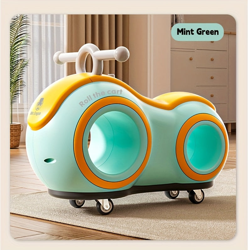 [Perfect Gift] Anti-Rollover 4-Wheel Toddler Balance Bike With Lights And Music, 220 Lbs Load, For Kids 1+. Great For Camping And Family Outings, Perfect Gift For Independence Day, Summer Party, Birthday And Back To School