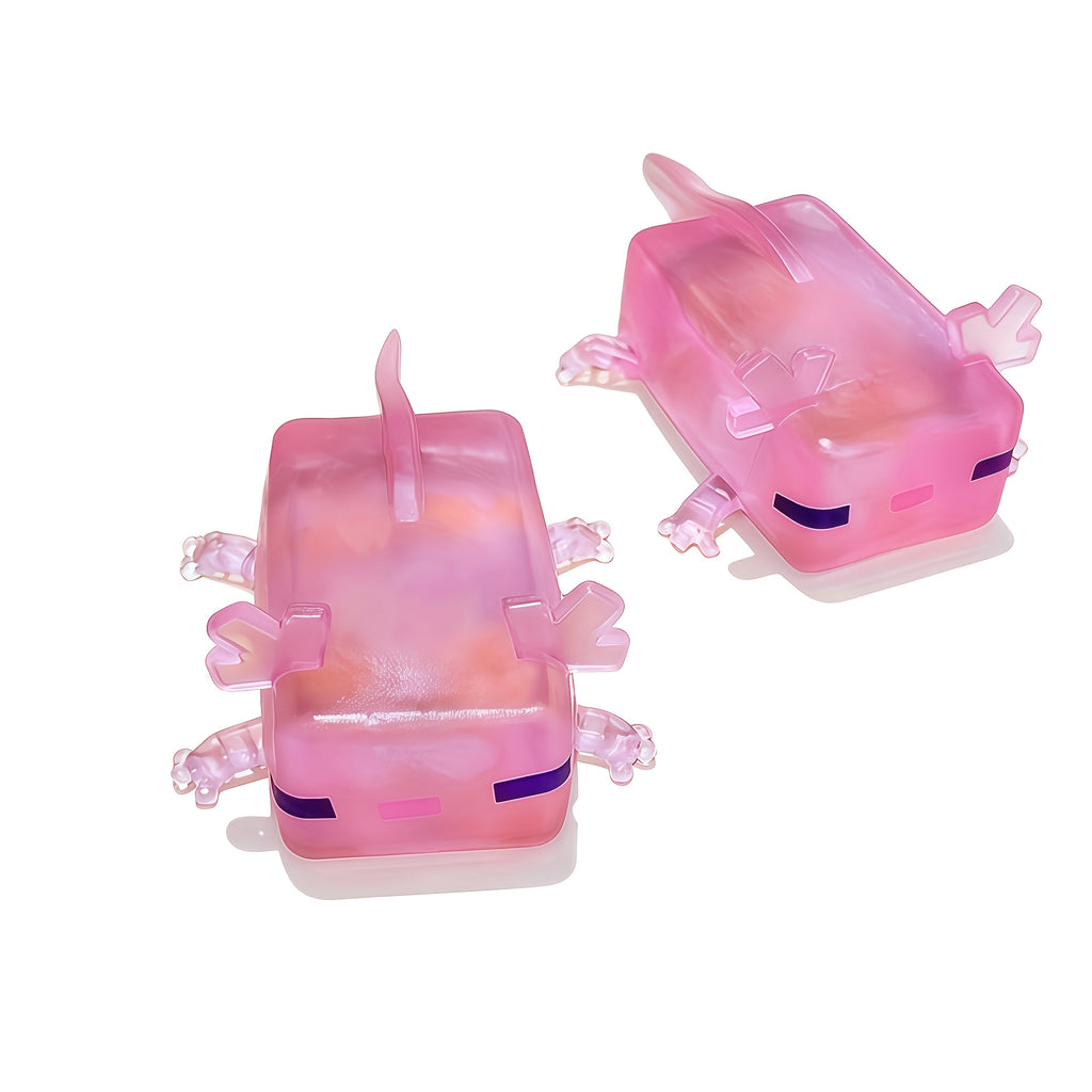 Buy One Get One Free 2pcs Axolotl Squishy Relax Toys, Cute Squishy Axolotl Squeeze Toys - Soft and Stretchable, Popular Party Favor Gift, Relax Sensory Toy, Halloween/Christmas/Easter/Birthday Party Favor Bag Fillers, Classroom Reward Supplies